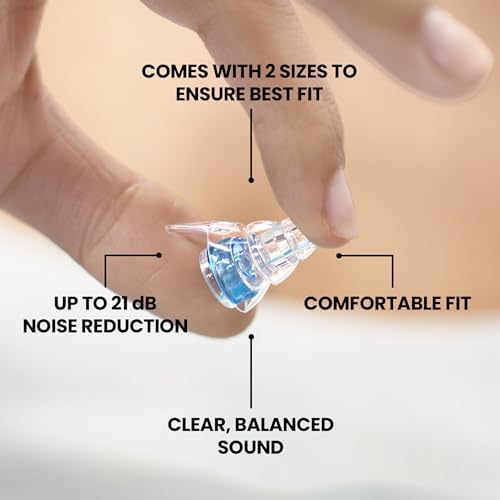 Eargasm High Fidelity Blue Earplugs - Image 5