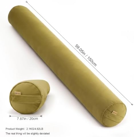 Body Pillow for Adults, Long Round Pillow, Big Cylindrical Pillow, Large Full - Image 6