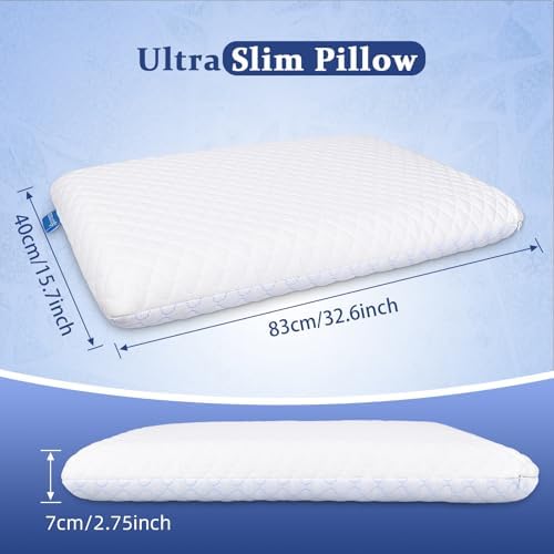 SofGlowly Ultra Thin Flat Pillows - Image 4