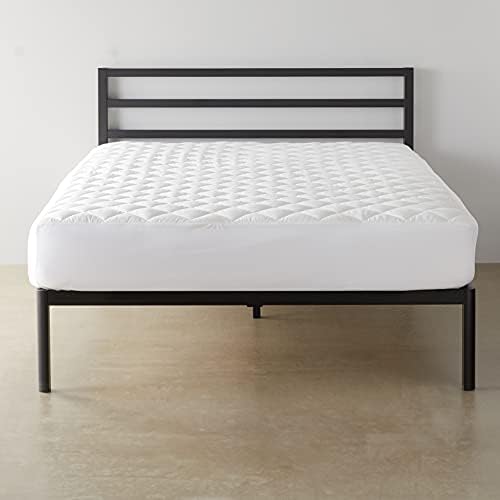Amazon Basics Hypoallergenic Quilted Plush and Breathable Mattress Topper Pad by AmazonBasics
