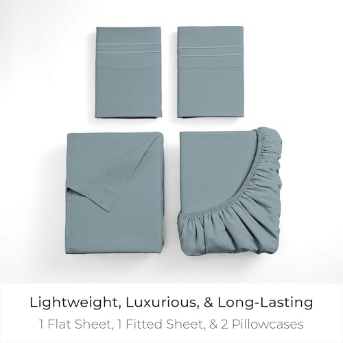 Mellanni Iconic 4-Piece Microfiber Sheet Set - Image 3
