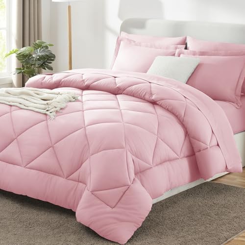 CozyLux Oversized Queen Comforter Set 98"x98", 7 Piece by CozyLux