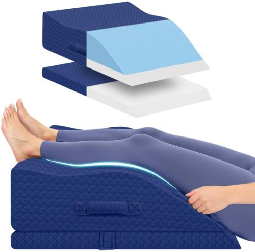 Elevation Pillows for Leg After Surgery, Adjustable Wedge Pillow by Unknown