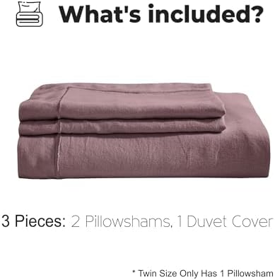 Simple&Opulence 100% French Linen Duvet Cover Set - Image 5