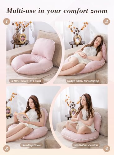 INSEN Wedge Pillow Set for Sleeping and After Surgery, Use for Acid Reflux - Image 4