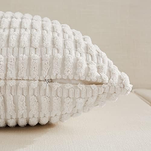 Fancy Homi 4 Packs Decorative Throw Pillow Covers - Image 3