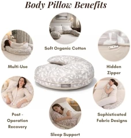BellaMoon C Shaped Pregnancy Pillow - Image 2