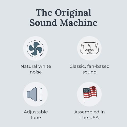 Yogasleep Dohm Uno 2 Pack White Noise Sound Machine, Real Fan Inside - Image 2