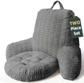 21"H Large Reading Pillow, Backrest Pillow by LUISOF