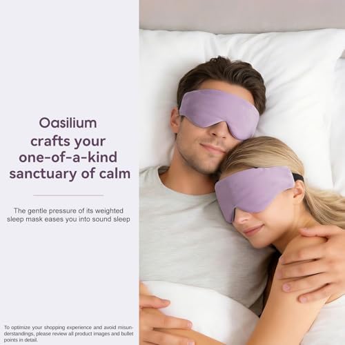 Lyocell Weighted Sleep Eye Mask - Image 2