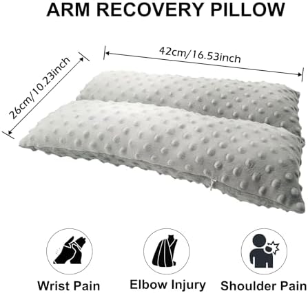Arm Support Recovery Pillow for Adults, Post Surgery Pain Relief, Leg and Arm - Image 3