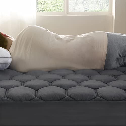 Bedsure Queen Mattress Pad, Mattress Topper - Image 5