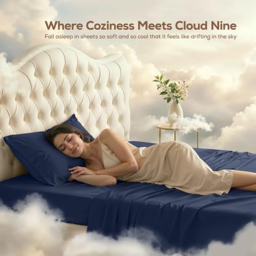Twin Sheets Set, 3 Pieces 16" Deep Pocket Hotel Luxury Bed Sheets - Image 4