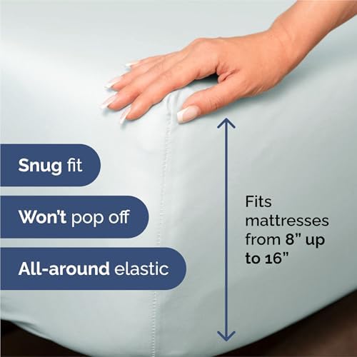 Split King 7 Piece Bed Sheet Set - Image 3