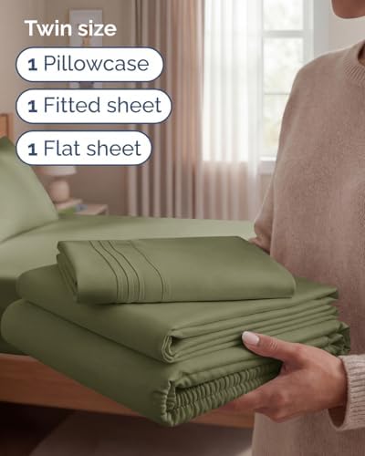 Twin Size 3 Piece Sheet Set - Image 3