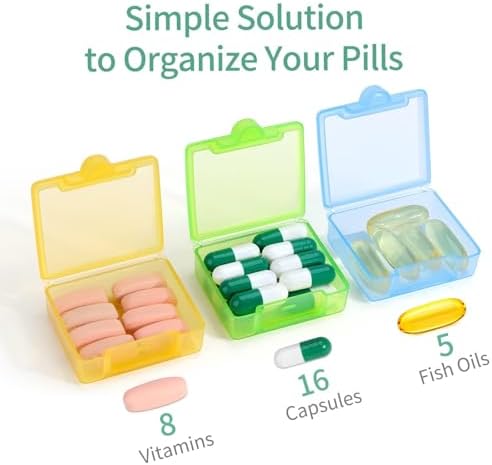 Opret Small Pill Box Square Portable - Image 2