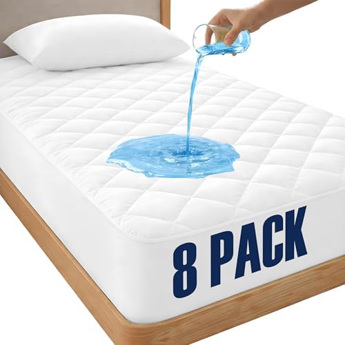LUX Décor Twin XL Mattress Pad- 8 Pack by LuxDecorCollection