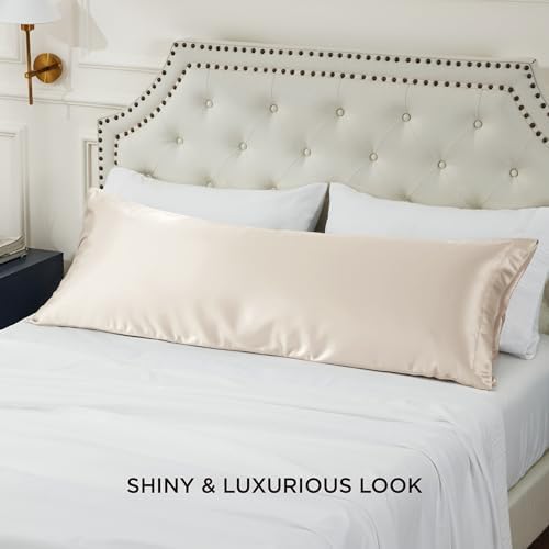 Bedsure Body Pillow Pillowcase, Similar to Silk Pillow Case - Image 4