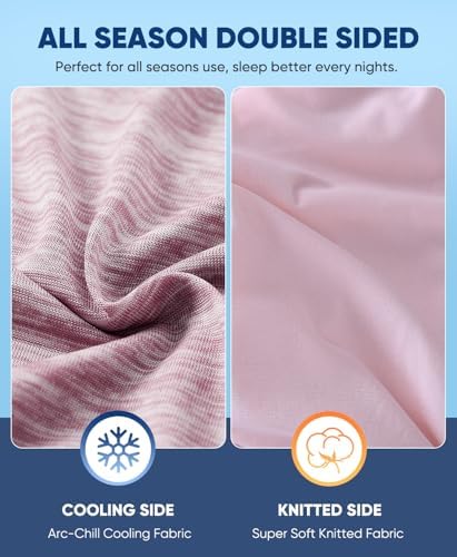 LUXEAR Cooling Pillow Cases for Hot Sleepers, Standard Size - Image 5