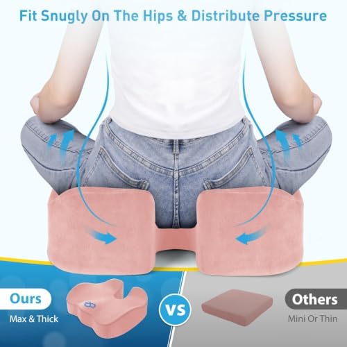 BlissTrends Thick Seat Cushion for Office Chair & Car Seat - Image 5