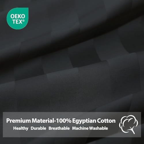 Pillow Cases Standard Size, 100% Egyptian Cotton Pillow Protectors - Image 3