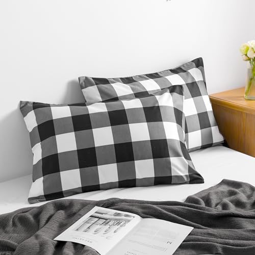 NTBAY Queen Buffalo Microfiber Pillowcases - Image 5