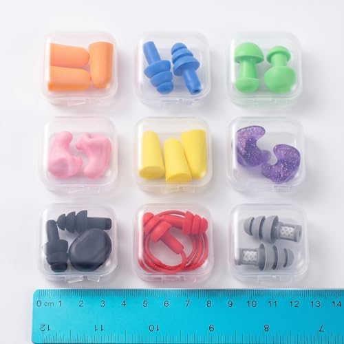 6pcs Small Plastic Ear Plug Cases, Thicken Portable Jewelry Storage Cases - Image 5
