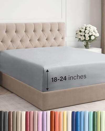 CGK Linens Extra Deep Queen Fitted Sheet by CGKUnlimited