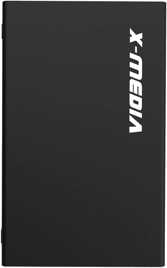 X-MEDIA XM-EN3451 3.5-Inch USB 2.0 IDE/PATA or SATA Aluminum Hard Disk Drive HDD External Enclosure Case, Support 3.5" IDE/PATA(Parallel ATA), 3.5" SATA(Serial ATA)/SSD Hard Disk Drive