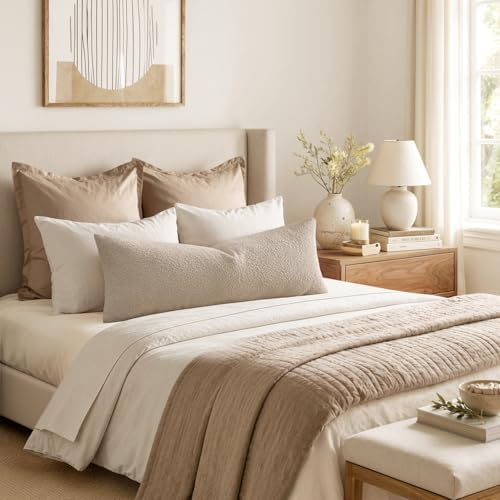 MIULEE Textured Boucle Lumbar Pillow Cover - Image 4