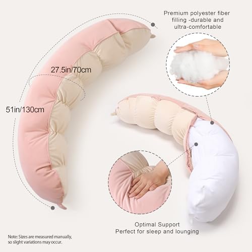 Peallow – Long Round Body Pillow - Image 3