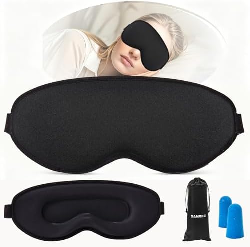 Sleep Mask for Side Sleeper Women Men by SANREE