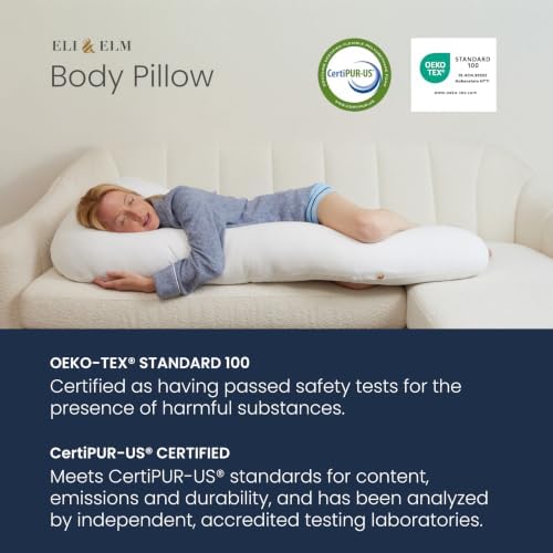 Eli & Elm Ultra Comfort Memory Foam Body Positioner Pillow, Unparalleled Comfort - Image 5
