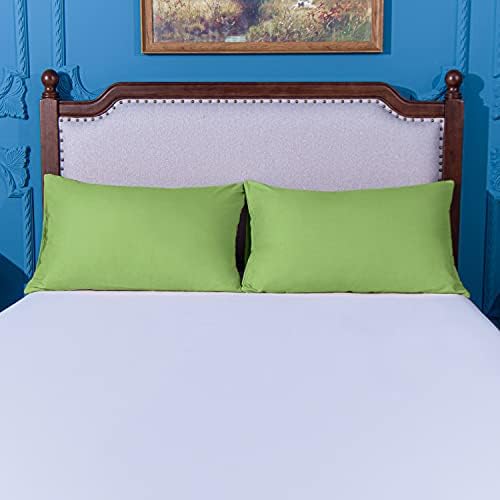 NTBAY Microfiber King Pillowcases, 2 Pack, 20 x 36, Sage Green - Image 5