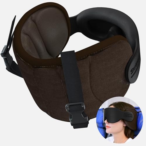 SARISUN Travel Pillows for Airplanes, Stable Head Support, Travel Essential by SARISUN
