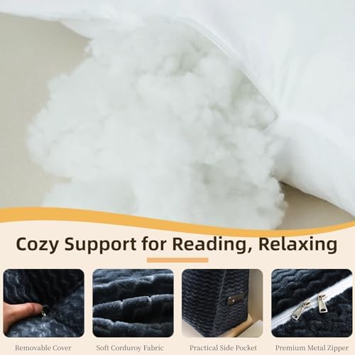 Headboard Pillow King Size, Reading Pillow - Image 3