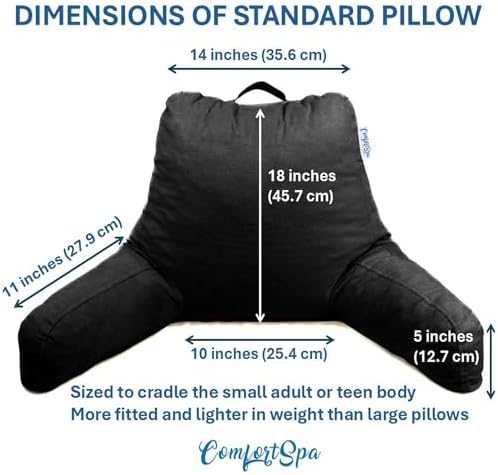 ComfortSpa Reading Pillow with Arms Pockets - Image 4