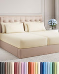 Split King 7 Piece Bed Sheet Set by CGKUnlimited