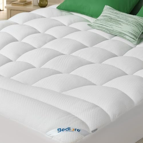 BEDLORE Full Size Mattress Topper, Soft Tencel™ Blend Pillow Top Bed Pad by Bedlore