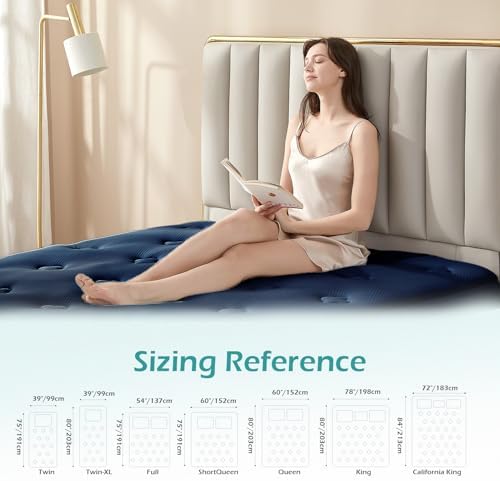 Hansleep King Mattress Topper Memory Foam, King Size Pillow Top Mattress Pad - Image 6