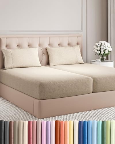 Split King Size 5 Piece Sheet Set by CGKUnlimited