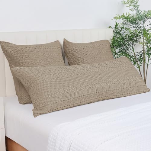 PHF 100% Cotton Waffle Body Pillowcase - Image 6