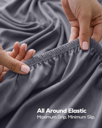 Pack of 2 Twin Fitted Sheet, Fits Up to 15 Inch Deep Pocket - Image 5