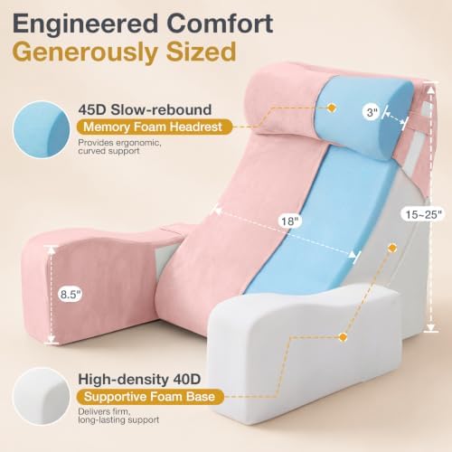 Sasttie 15-25 inch Adjustable Reading Pillow - Image 7