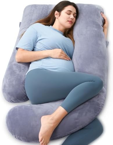 U-Shaped Pregnancy Pillow 57-inch Full Body Maternity Pillow - Image 2