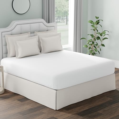 Fresh Ideas Fitted Vinyl Mattress Protector, Waterproof, Hypoallergenic - Image 6