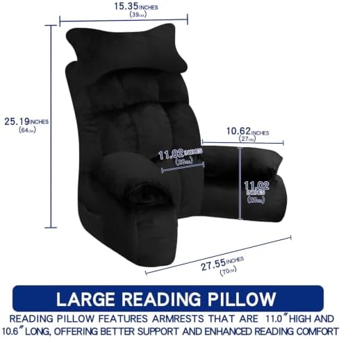 YDCEULARDOH Reading Pillow for Bed Adult – Large Bed Pillow - Image 5