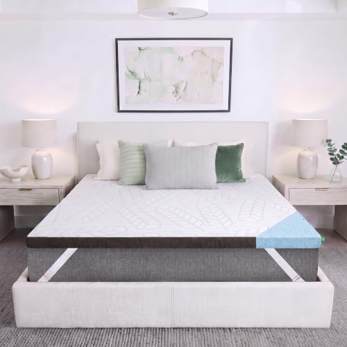 Sleepyhead Queen Mattress Topper 3 Inch, Cooling Gel Memory Foam, Pressure by Sleepyhead