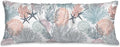 Coastal Pillow Covers Body Cooling Pillow Cases, Sea Shells and Coral Body by SEILONHD