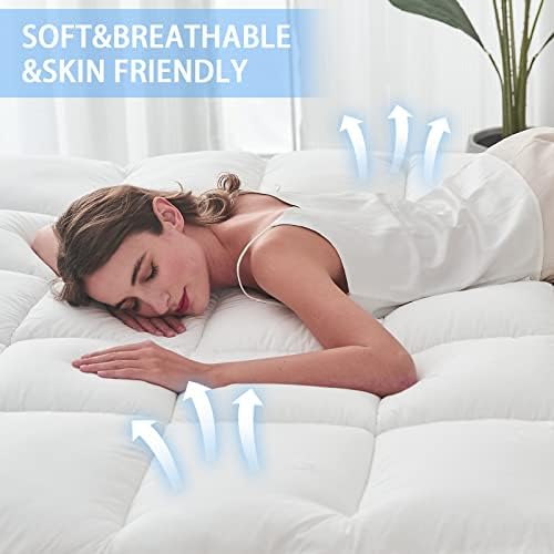 CYMULA Queen Mattress Topper for Back Pain - Image 6